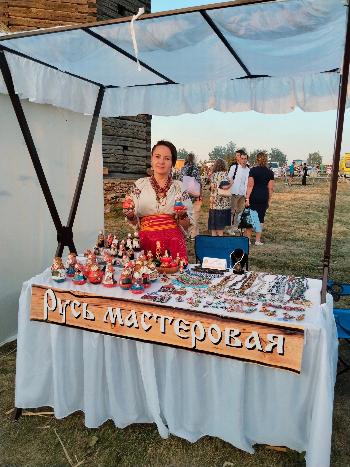 Приняли участие во всероссийском фестивале фольклора и ремёсел "Русь песенная, русь мастеровая